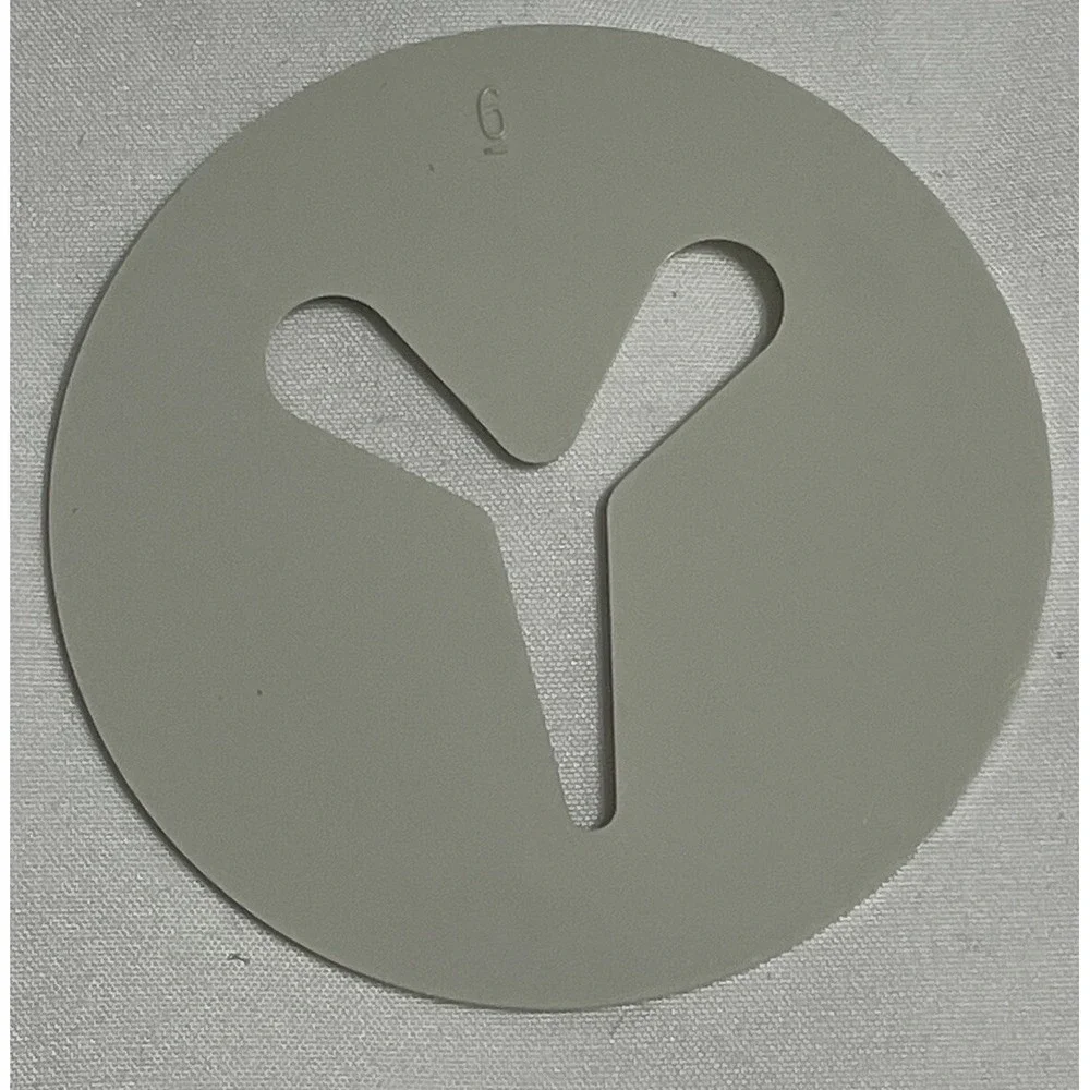 Pampered Chef Cookie Press Parts‎ Cookie Disc # 6 Replacement Disc Fast Shipping